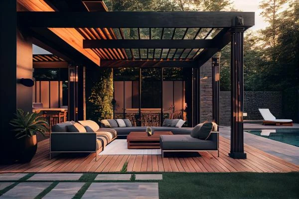 Installer une pergola sur mesure avec Prestige Paysages